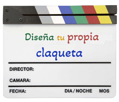 Imagen de Claqueta personalizada