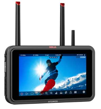 Imagen de Monitor/Grabador pro ATOMOS NINJA TX 5" (SDI + HDMI, 8K RAW)