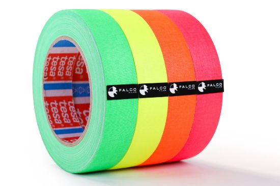 Imagen de Cinta de cámara fluorescente 25mm x 25m TESA 