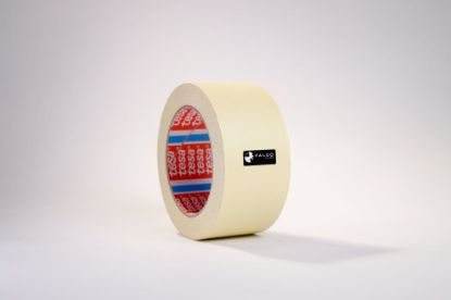 Imagen de Cinta adhesiva de carrocero TESA – Beige 50mm x 25m / Negra 50mm x 50m TESA