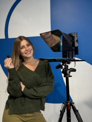 Imagen de Teleprompter LENSGO TC12 para IPAD y tablets