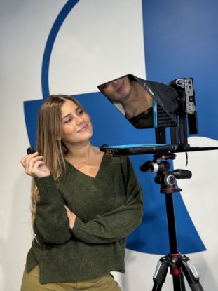 Imagen de Teleprompter LENSGO TC12 para IPAD y tablets
