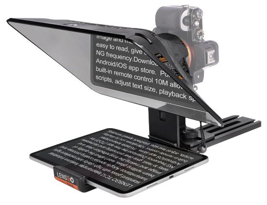 Imagen de Teleprompter LENSGO TC12 para IPAD y tablets