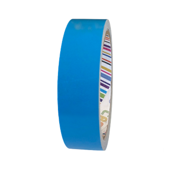 Imagen de Cinta adhesiva azul fosforescente 25mm x 5m CRE8