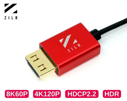 Imagen de Cable Full HDMI 2.1 a Micro HDMI 2.1 45 cm Zirl