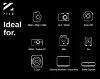 Imagen de Cable Full HDMI 2.1 a Micro HDMI 2.1 45 cm Zirl