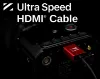 Imagen de Cable Full HDMI 2.1 a Micro HDMI 2.1 45 cm Zirl